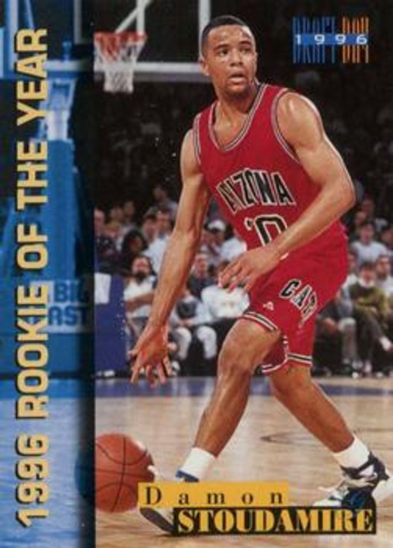 Damon Stoudamire 1996 Score Board Draft Day #9 Base RAW