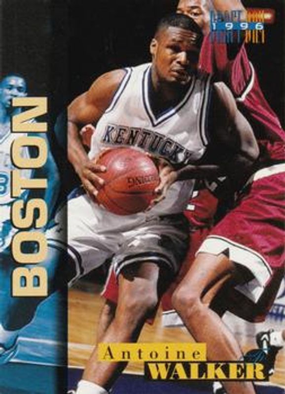 Antoine Walker 1996 Score Board Draft Day #5C Base Rookie RAW