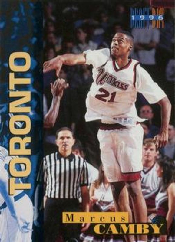 Marcus Camby 1996 Score Board Draft Day #2A Base Rookie RAW