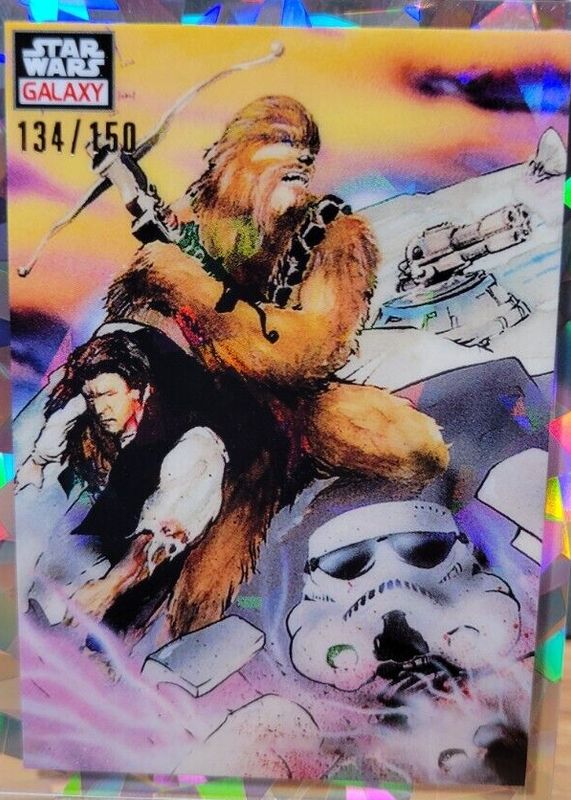 2023 Topps Chrome Star Wars Galaxy #21 Atomic Refractor /150