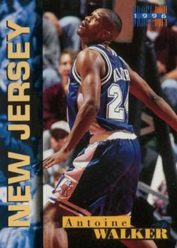 Antoine Walker 1996 Score Board Draft Day #5B Base Rookie RAW