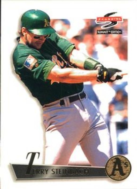 Terry Steinbach 1995 Score Summit #66 Base RAW