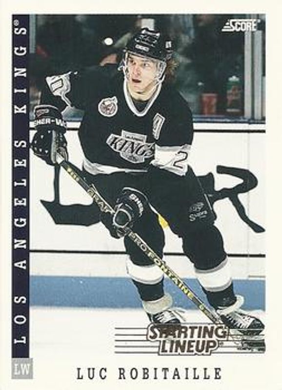 Luc Robitaille 1994 Score Starting Lineup #510082 Base
