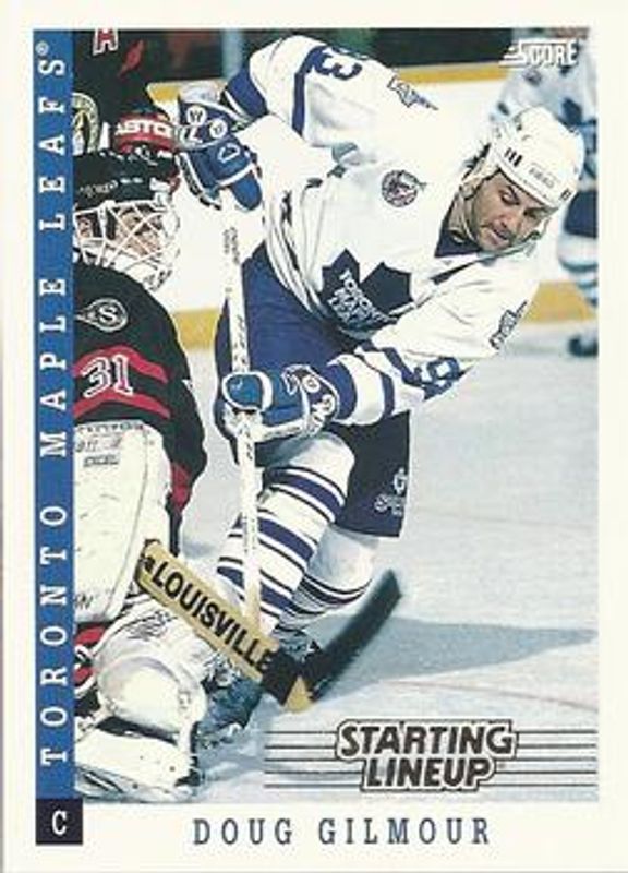Doug Gilmour 1994 Score Starting Lineup #514595 Base RAW