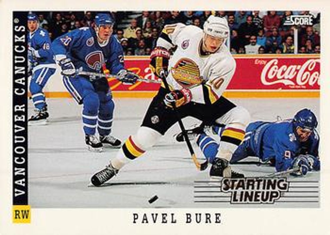 Pavel Bure 1994 Score Starting Lineup #510112 Base RAW