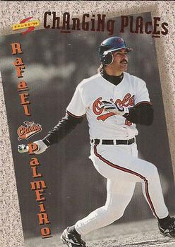 Rafael Palmeiro 1994 Score Rookie & Traded #CP2 Changing Places RAW