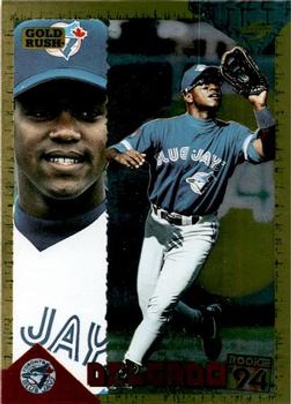 Carlos Delgado 1994 Score Rookie & Traded #RT102 Gold Rush RAW