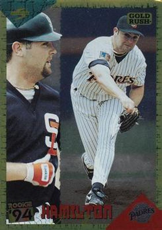 Joey Hamilton 1994 Score Rookie & Traded #RT124 Gold Rush RAW