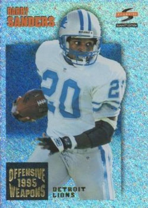 Barry Sanders 1995 Score Summit #180 Ground Zero RAW