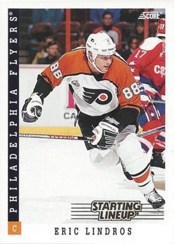 Eric Lindros 1994 Score Starting Lineup #510079 Base RAW