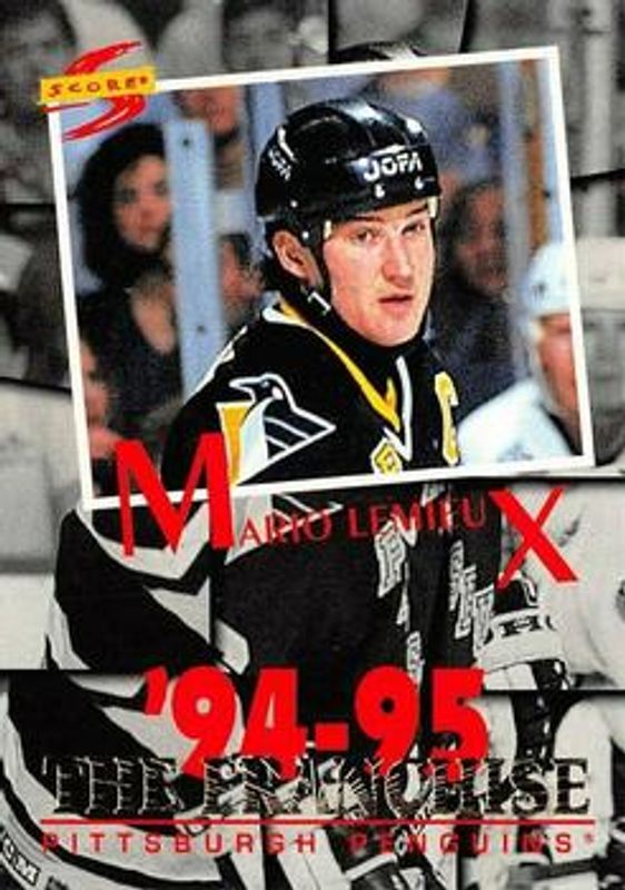 Mario Lemieux 1994 Score #TF18 The Franchise RAW