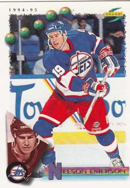 Nelson Emerson 1994 Score #41 Base RAW