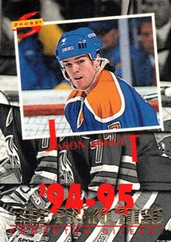 Jason Arnott 1994 Score #TF8 The Franchise RAW