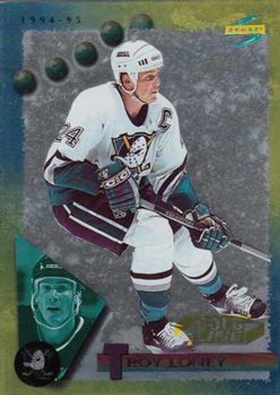 Troy Loney 1994 Score #67 Gold Line RAW