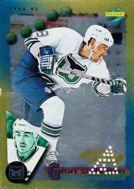 Geoff Sanderson 1994 Score #144 Gold Line - Punched RAW