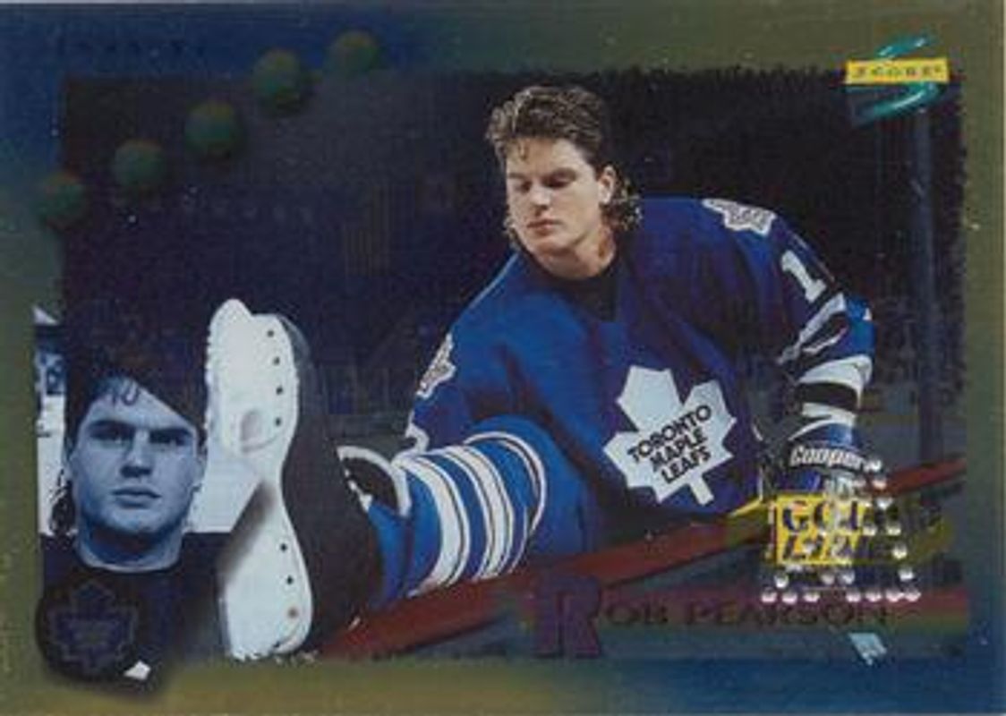 Rob Pearson 1994 Score #137 Gold Line - Punched RAW