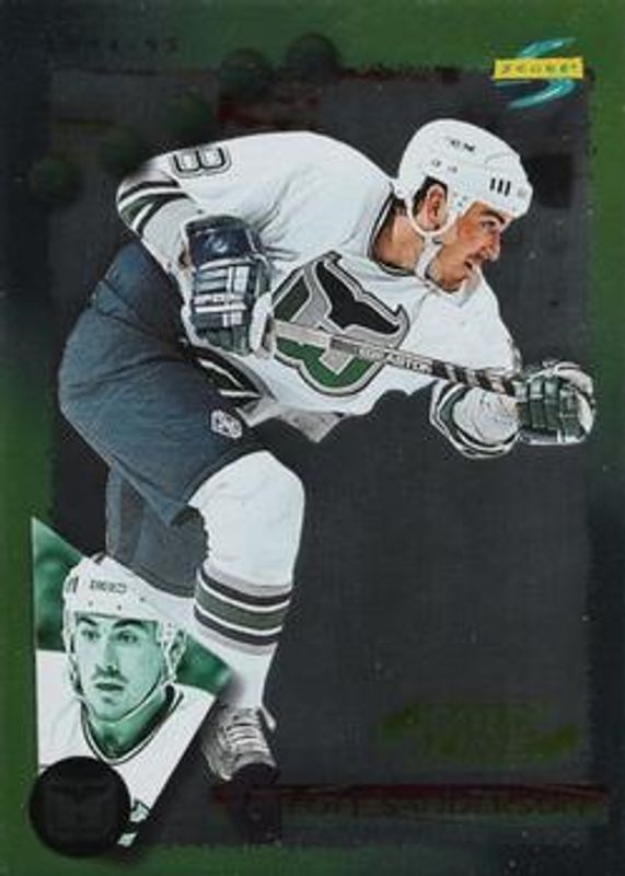 Geoff Sanderson 1994 Score #144 Gold Line RAW