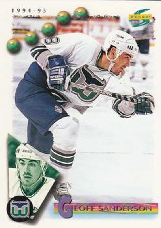 Geoff Sanderson 1994 Score #144 Base RAW
