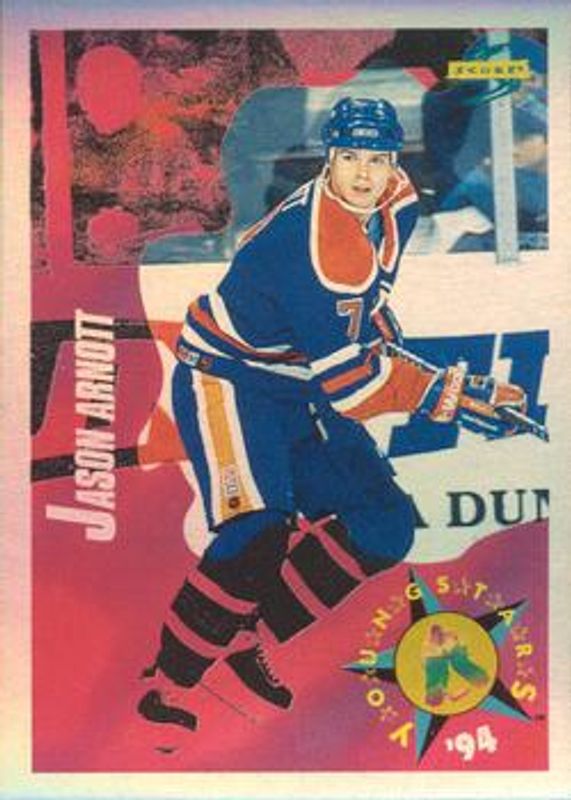 Jason Arnott 1994 Score #254 Platinum RAW