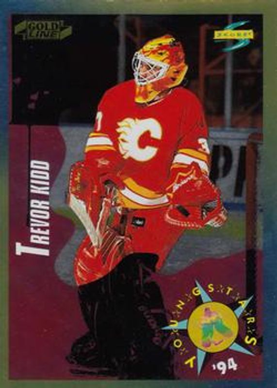 Trevor Kidd 1994 Score #259 Gold Line RAW