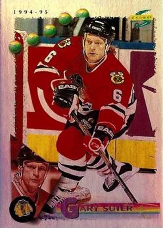 Gary Suter 1994 Score #44 Platinum RAW