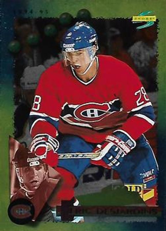 Eric Desjardins 1994 Score #110 Gold Line RAW