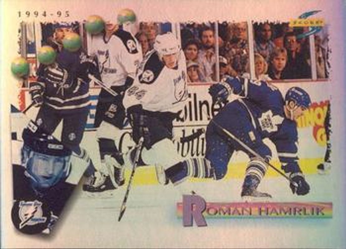 Roman Hamrlik 1994 Score #48 Platinum RAW