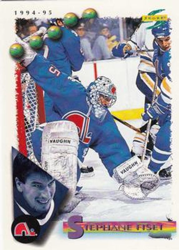 Stephane Fiset 1994 Score #126 Base RAW