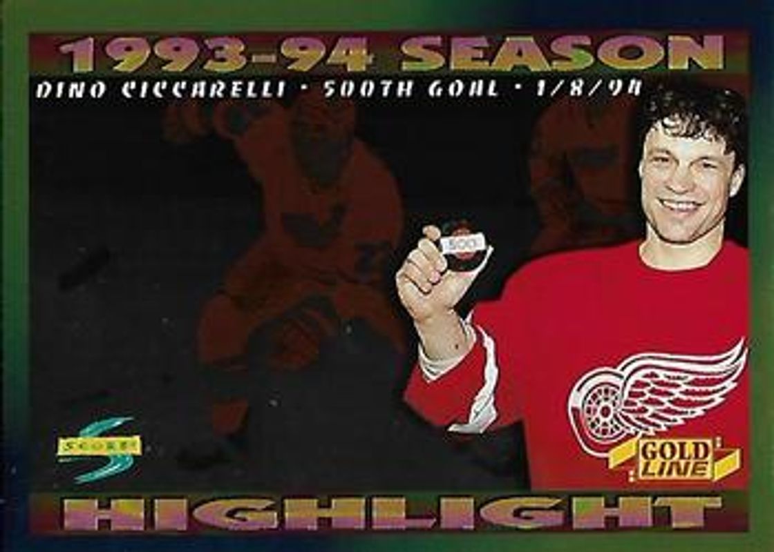 1994 Score #243 Gold Line