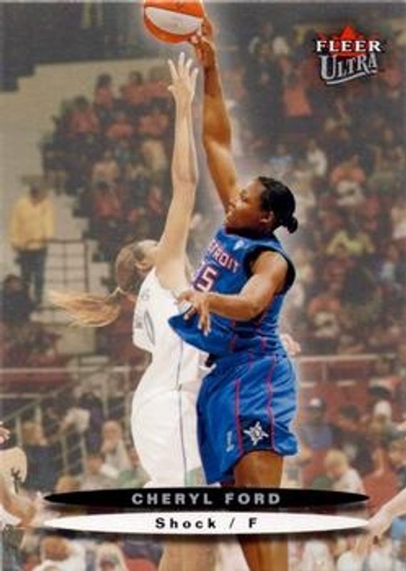Cheryl Ford 2003 Fleer Ultra WNBA #112 Base Rookie RAW