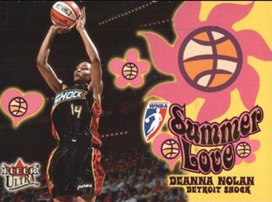 Deanna Nolan 2002 Fleer Ultra WNBA #17-SL Summer of Love RAW