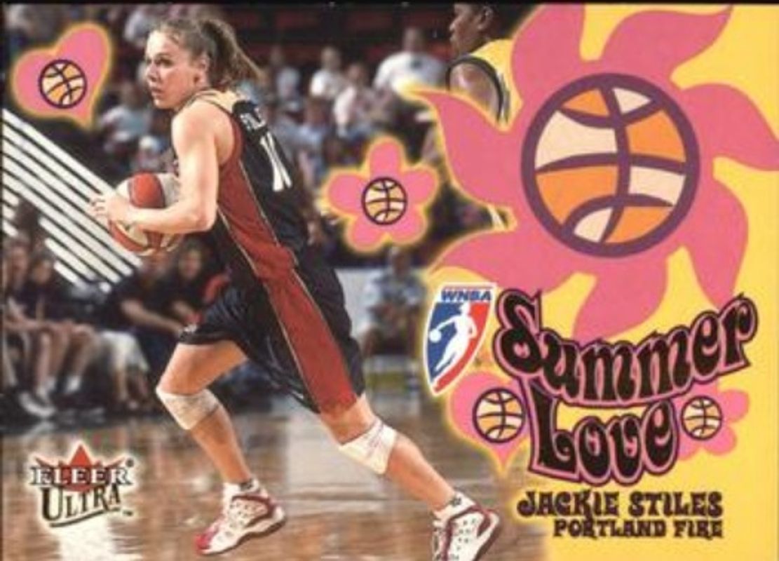 Jackie Stiles 2002 Fleer Ultra WNBA #14-SL Summer of Love RAW