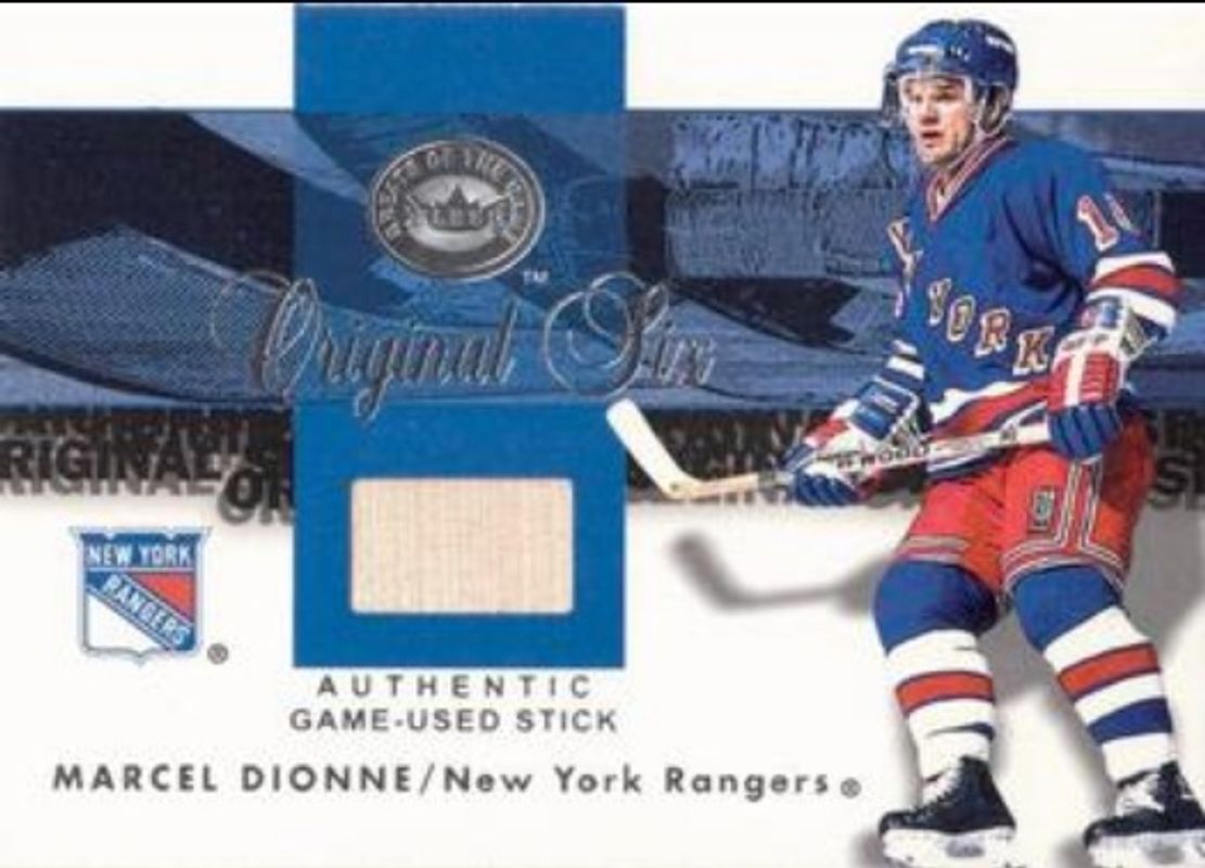 2001 Fleer Greats of the Game Sticks