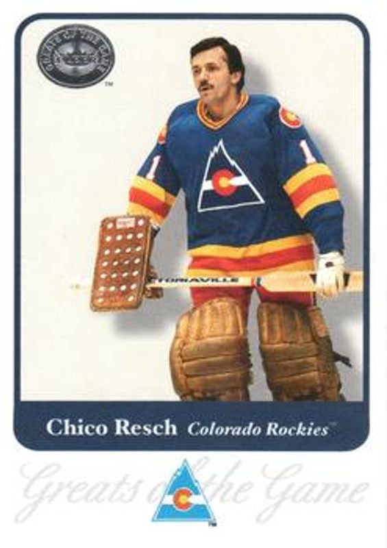 Glenn Resch 2001 Fleer Greats of the Game #64 Base RAW