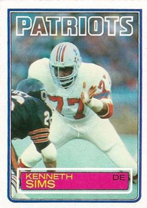 Kenneth Sims Football Cards Price Guide - Sports Card Investor
