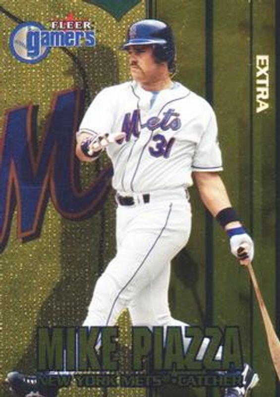 Mike Piazza 2000 Fleer Gamers #33 Extra RAW
