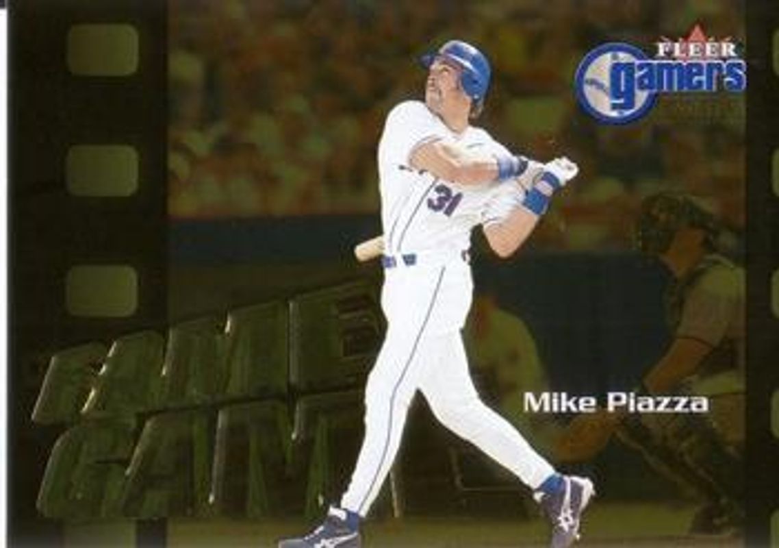 Mike Piazza 2000 Fleer Gamers #115 Base RAW