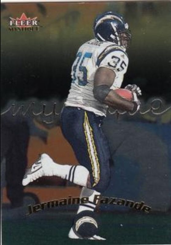 Jermaine Fazande 2000 Fleer Mystique #8 Base /2000 RAW