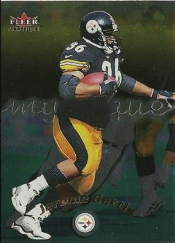 Jerome Bettis 2000 Fleer Mystique #96 Gold /500 RAW