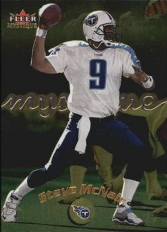 Steve McNair 2000 Fleer Mystique #40 Gold /500 RAW