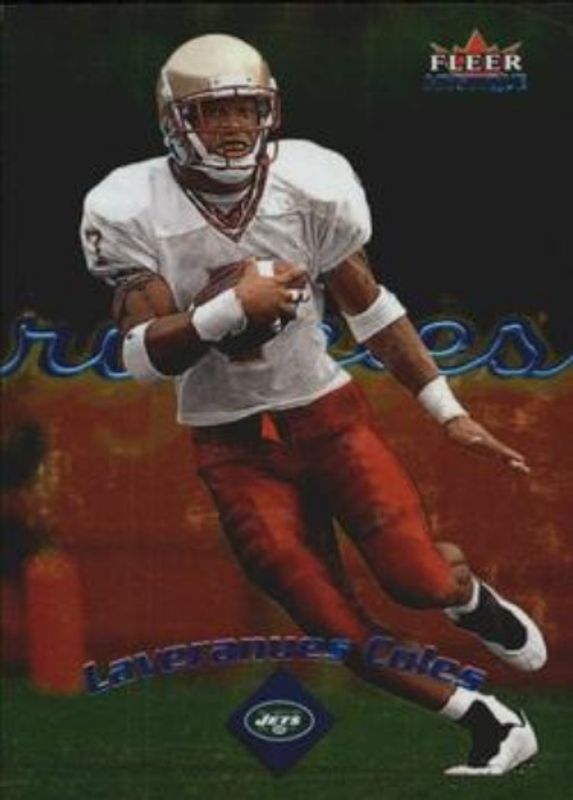 Laveranues Coles 2000 Fleer Mystique #110 Gold /500 Rookie RAW