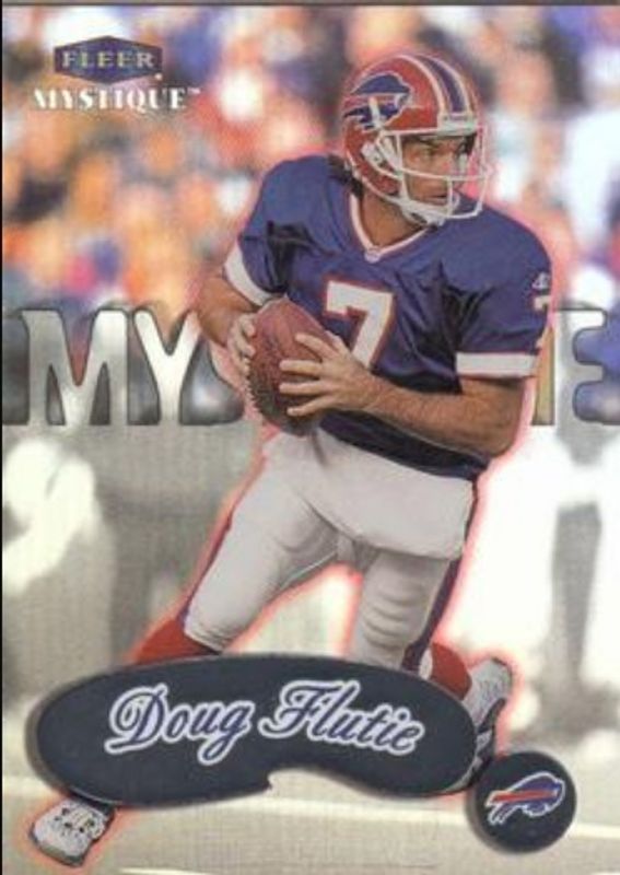 Doug Flutie 1999 Fleer Mystique #86 Base /2999 RAW