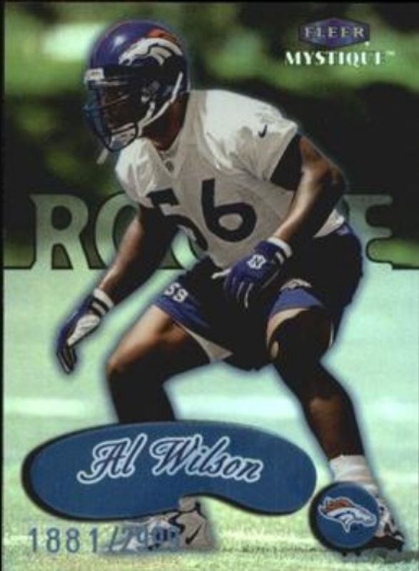 Al Wilson 1999 Fleer Mystique #134 Base /2999 RAW