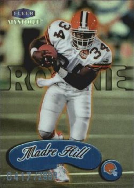 Madre Hill 1999 Fleer Mystique #148 Base /2999 RAW