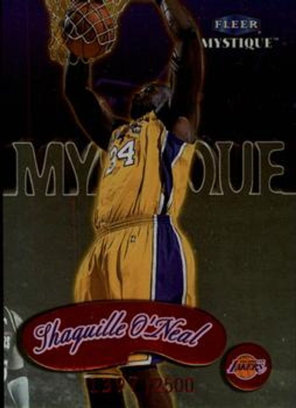 Shaquille O'Neal 1999 Fleer Mystique #150 Base /2999 RAW