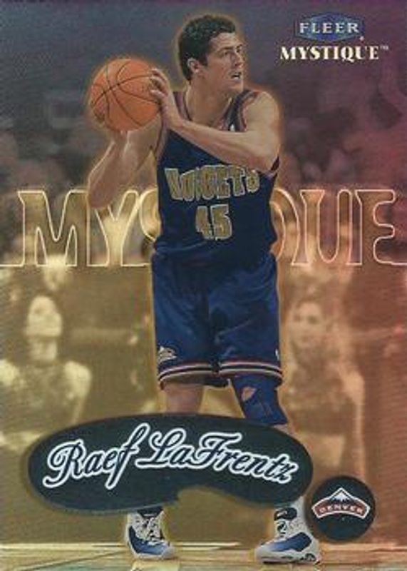 Raef LaFrentz 1999 Fleer Mystique #18 Base /2999 RAW