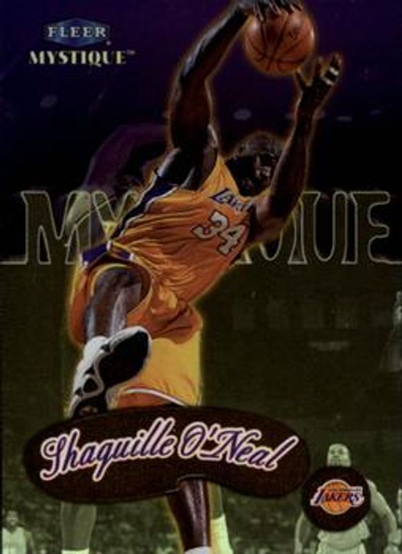 Shaquille O'Neal 1999 Fleer Mystique #22 Gold RAW