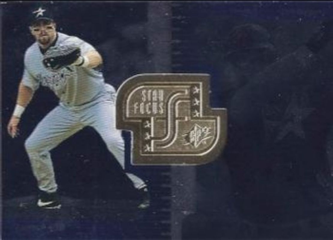 Jeff Bagwell 1999 SPx #SF13 Star Focus RAW