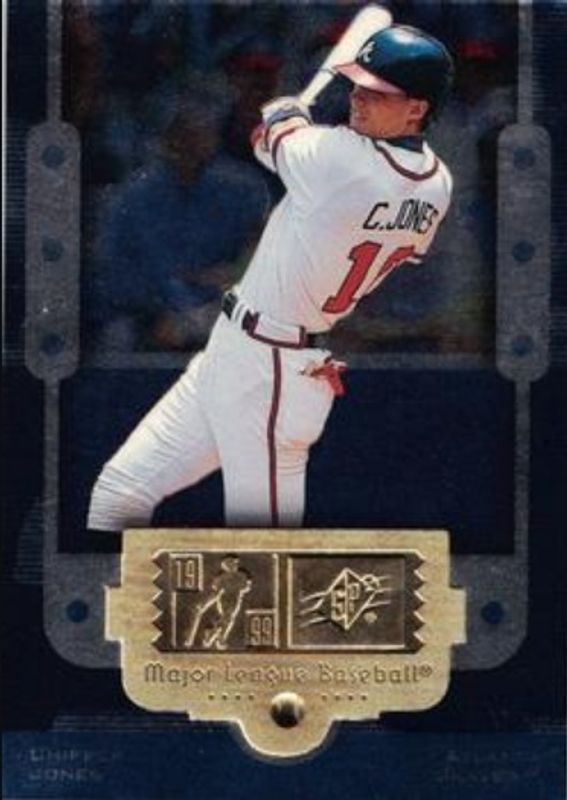 Chipper Jones 1999 SPx #16 Base /1999 RAW