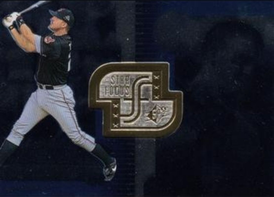 Jim Thome 1999 SPx #SF9 Star Focus RAW
